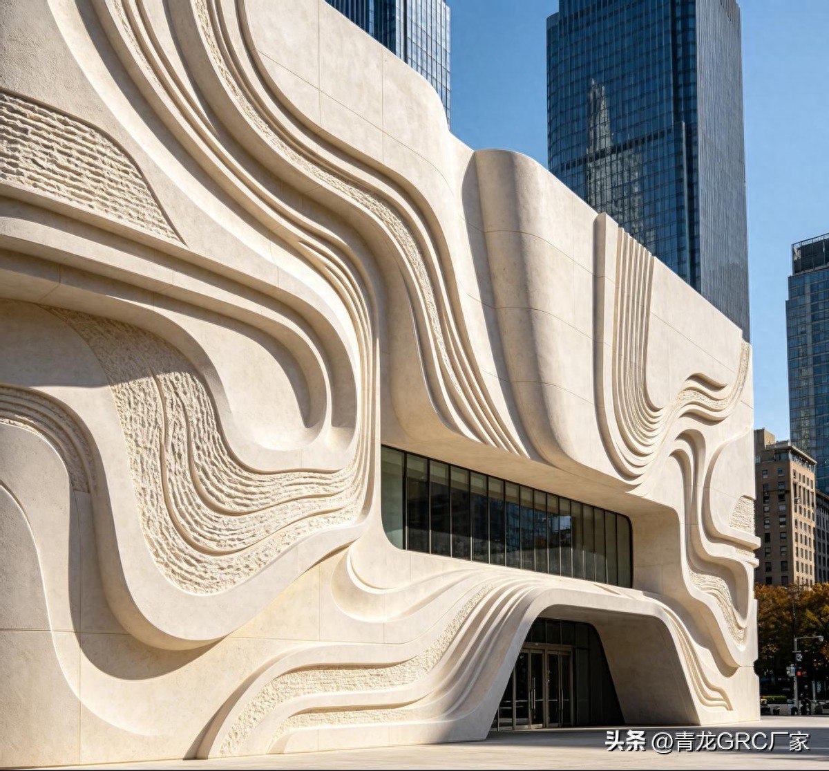 GRC板高端建筑应用优势_建筑清水模板厂家生产规模_GRC板材料特性