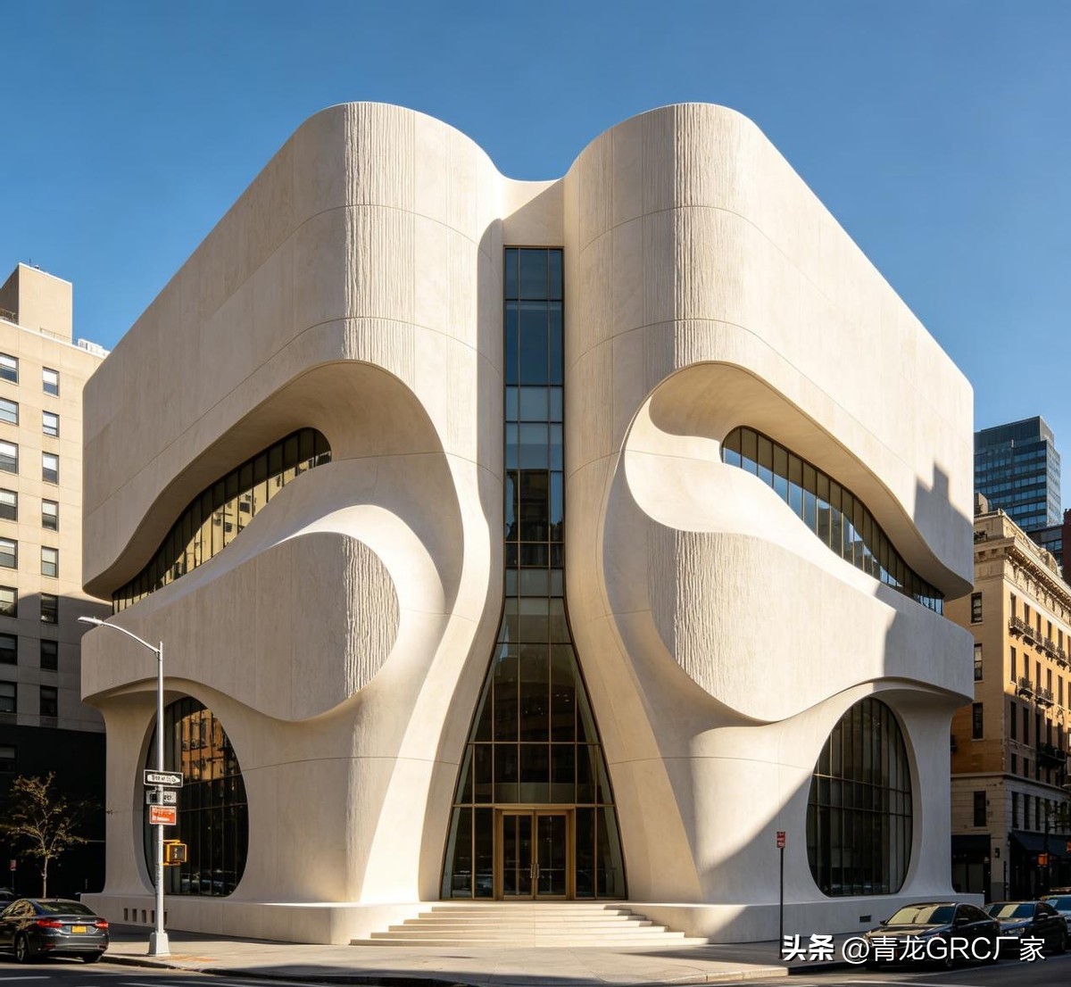 GRC板高端建筑应用优势_GRC板材料特性_建筑清水模板厂家生产规模
